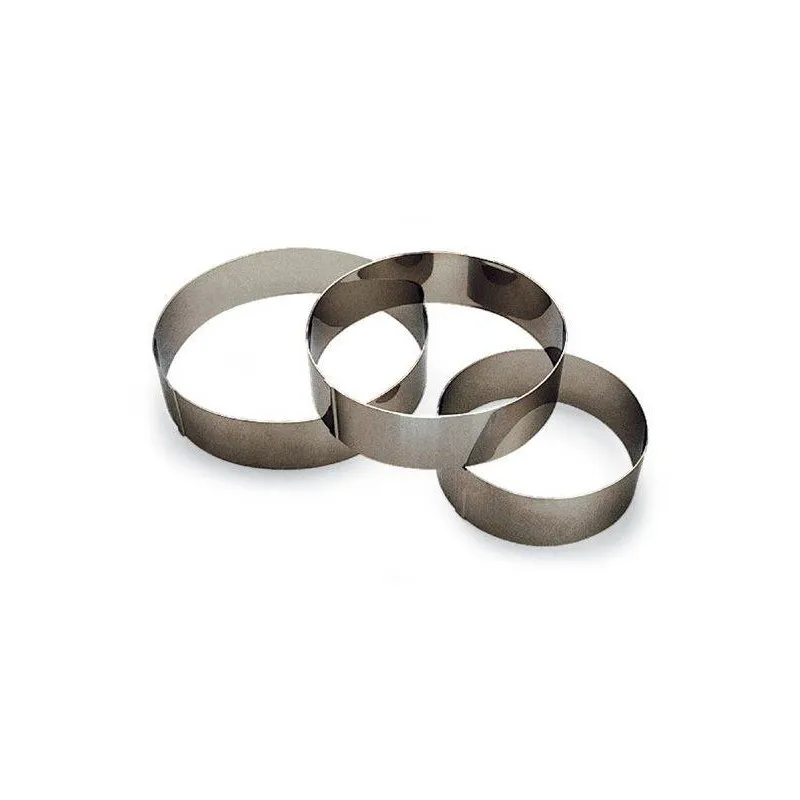 Cercle à vacherin Inox H60 GOBEL D220