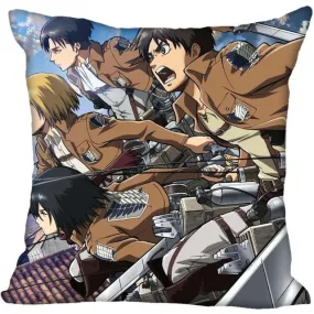 Housse de Coussin Attaque des Titans   Soldats du Bataillon
