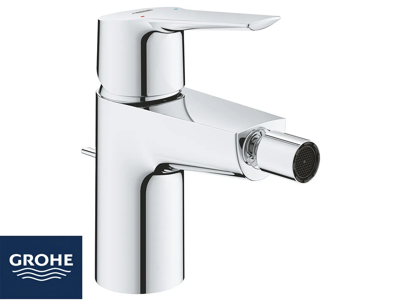 Mitigeur pour bidet Grohe® Start 2021 monocommande économie d’eau chrome 