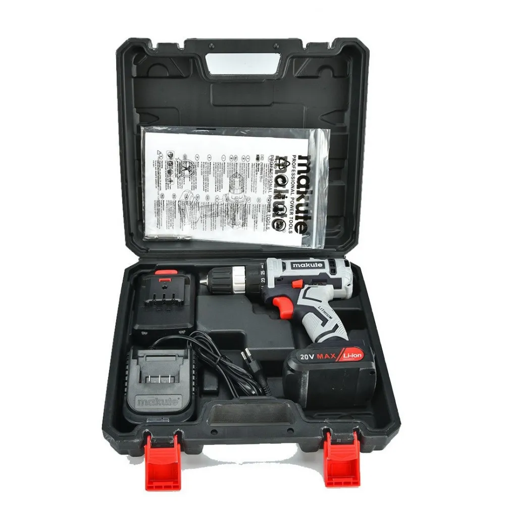 Perceuse Visseuse 20V 2 batteries 2Ah Makute