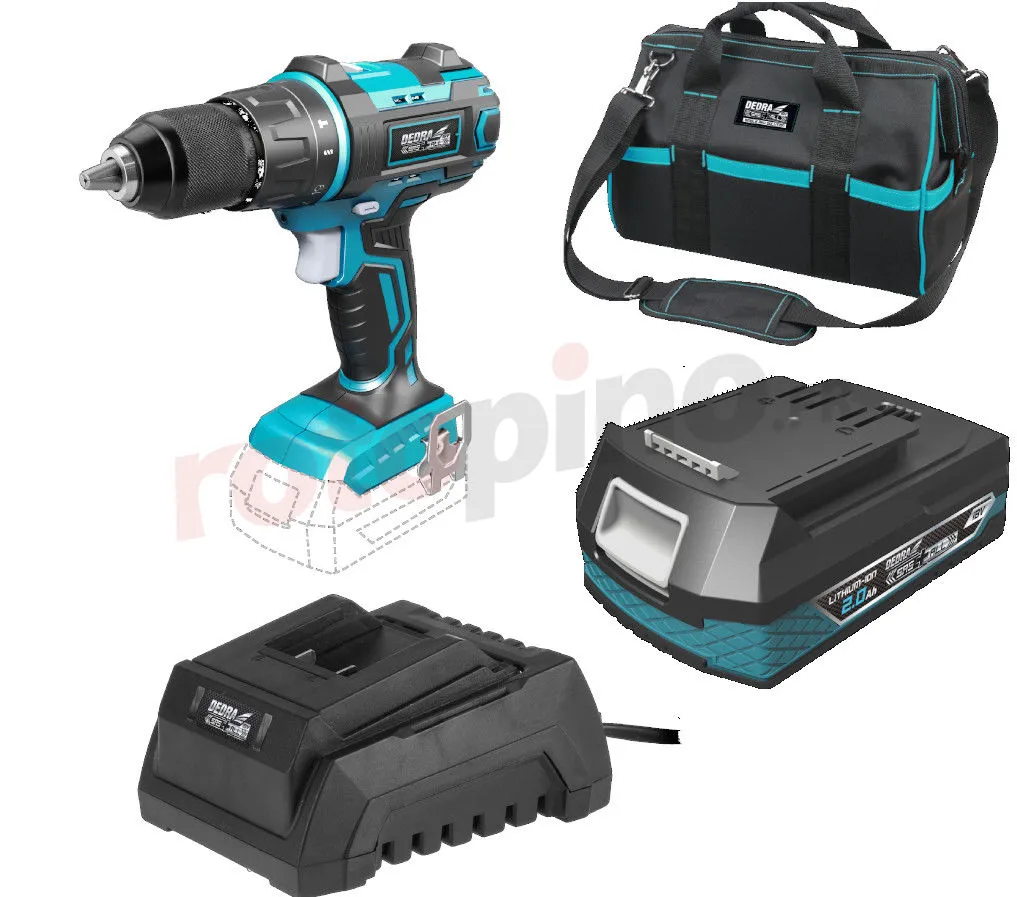 Perceuse-visseuse à Percussion Dedra SAS+ALL 18V DED7019
