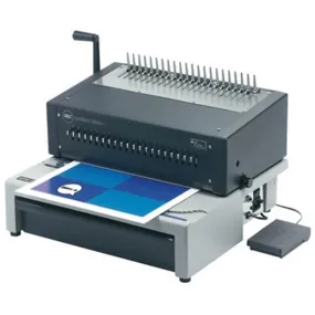 Perforelieur plastique électrique C800Pro - GBC - perforation 20F - reliure 450F