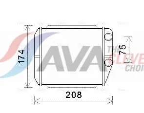 Système de chauffage AVA COOLING FT6416 
