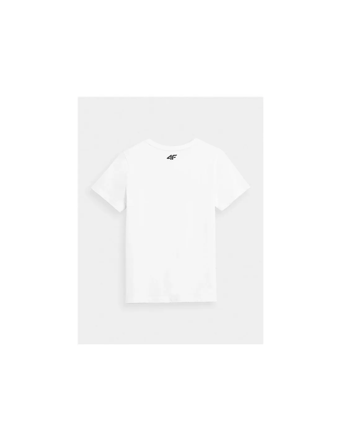 T-shirt 4F blanc Garçon