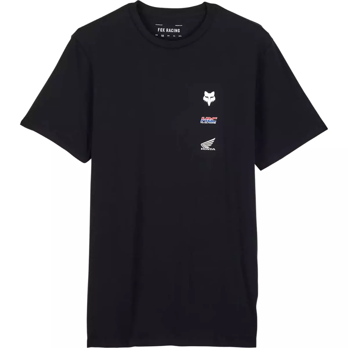 T-Shirt Fox X Honda Premium II Noir - T-shirt