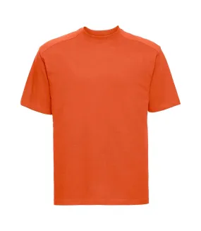 T-shirt homme orange Russell