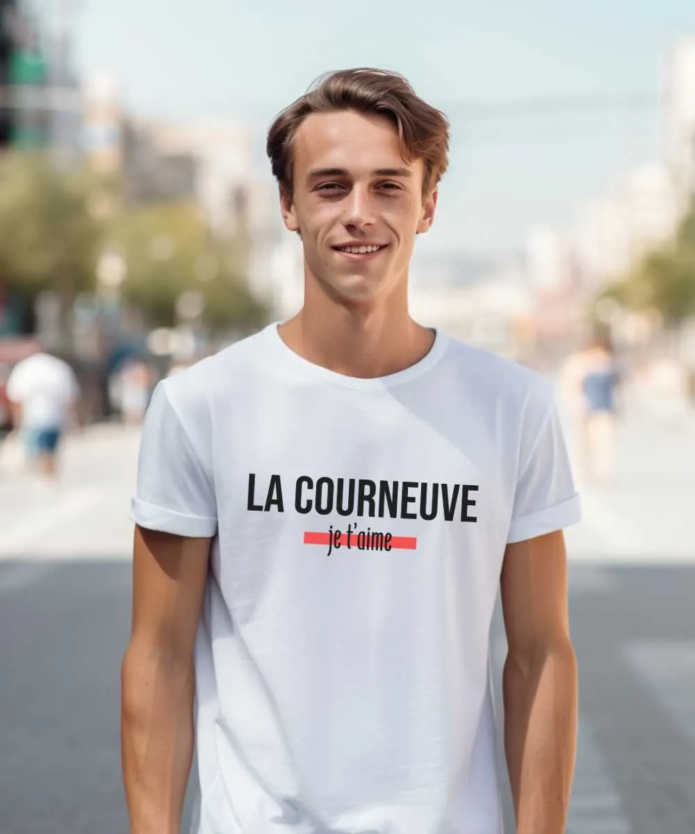T-Shirt La Courneuve je t'aime
