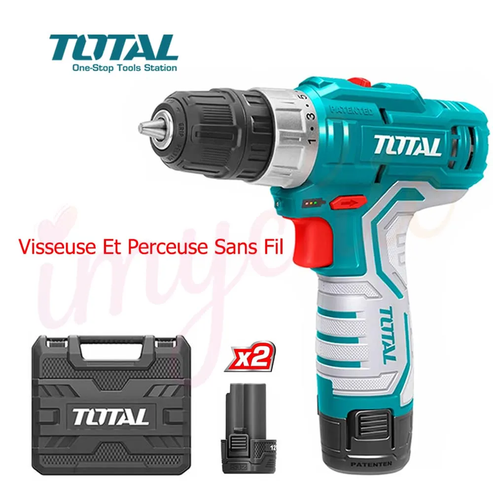 Visseuse Et Perceuse Sans Fil TOTAL TIDLI